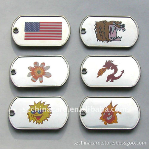 Kinds of aluminium dog tag